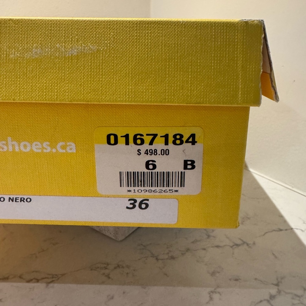 Black and Gold Platform Heels - Picture 10 of 10
